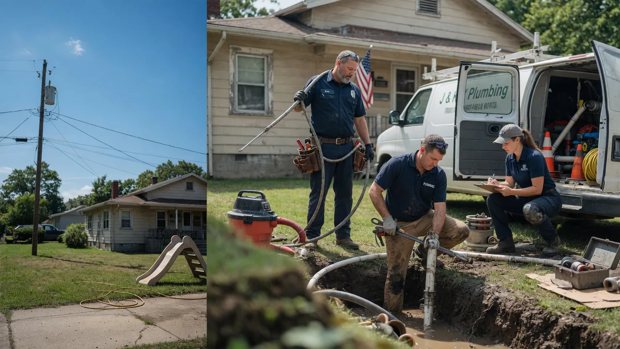 Drain Cleaning in Golden Eagle, IL near me